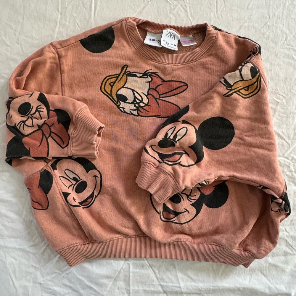 Pink Minnie Mouse + Friends Sweatshirt - Toddler 2/3